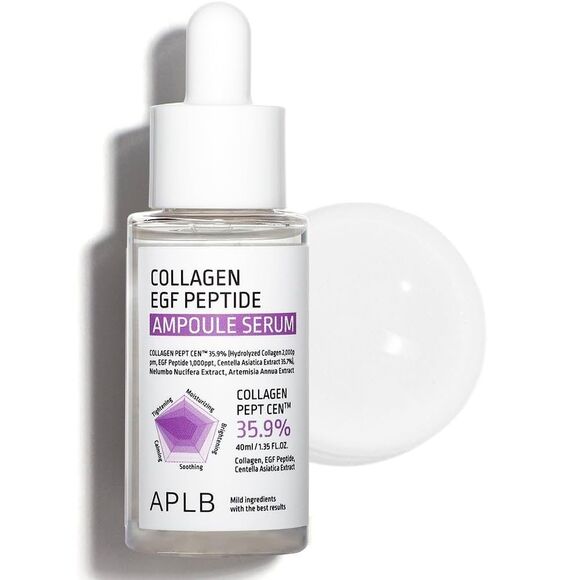 APLB Collagen EGF Peptide Ampoule Serum 40ml Anti-Aging K-Beauty NWB - Picture 1 of 11